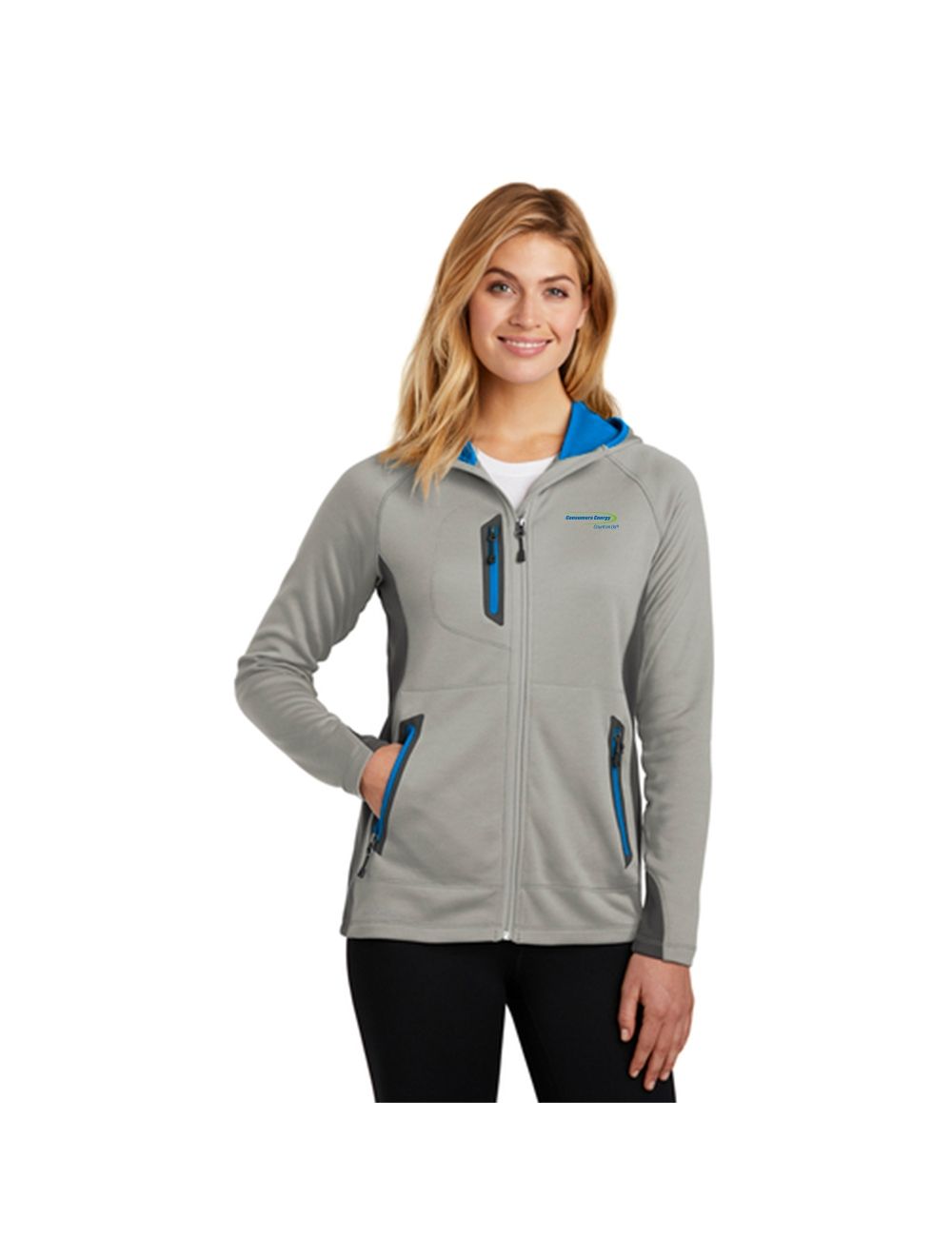 Eddie Bauer ® Ladies Sport Hooded Full-Zip Fleece Jacket